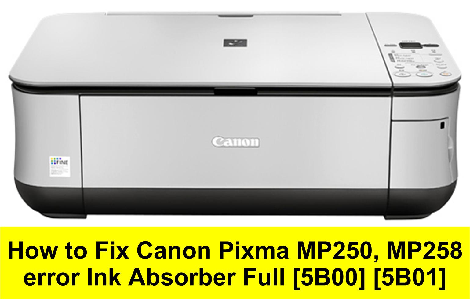 Canon Pixma Mp250 User Manual Download